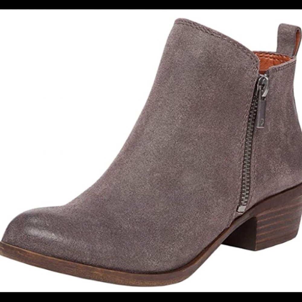 Lucky Brand Suede Booties
